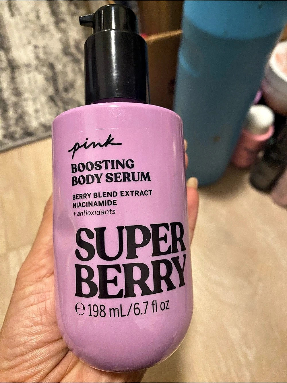 pink Super Berry Boosting Body Serum Body Serum NWT